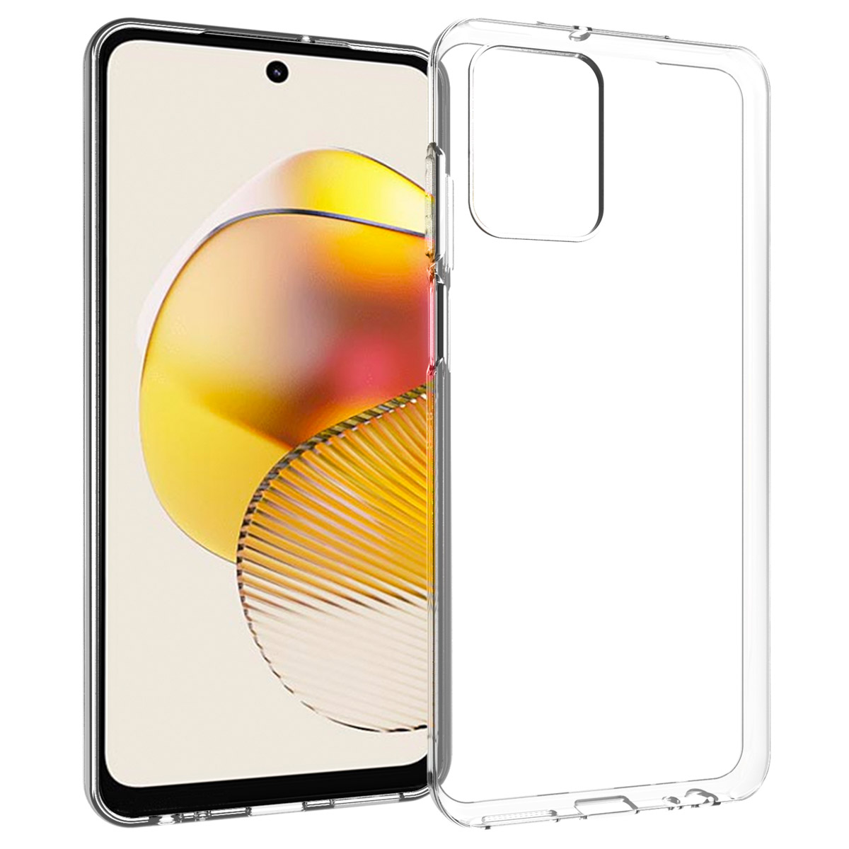 Accezz Clear Backcover Motorola Moto G73 – Transparant