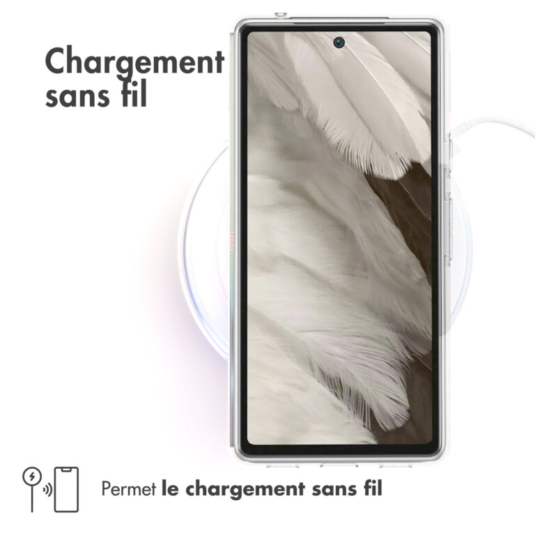 Accezz Clear Backcover Google Pixel 7a - Transparant - Afbeelding 8