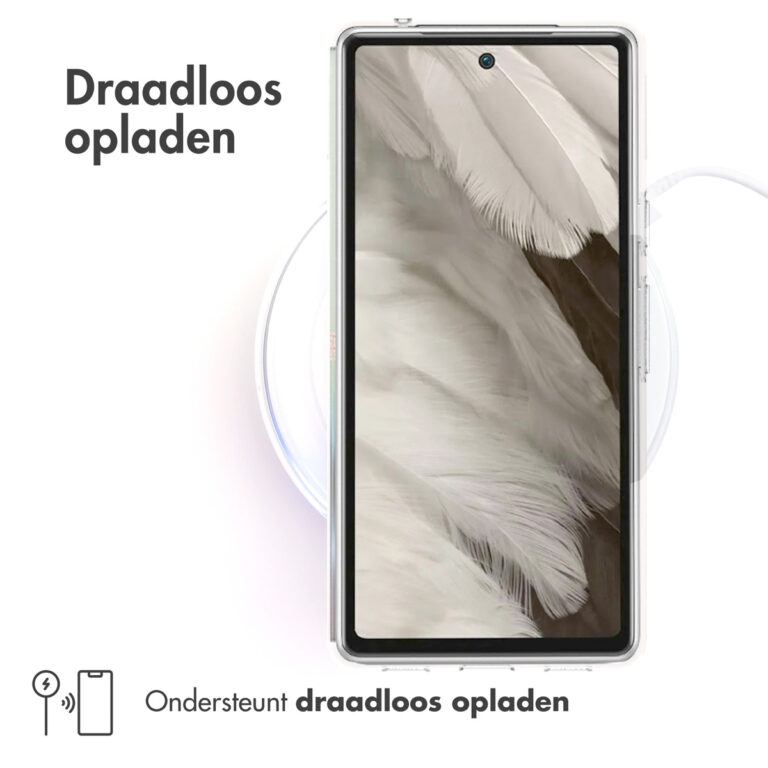 Accezz Clear Backcover Google Pixel 7a - Transparant - Afbeelding 2