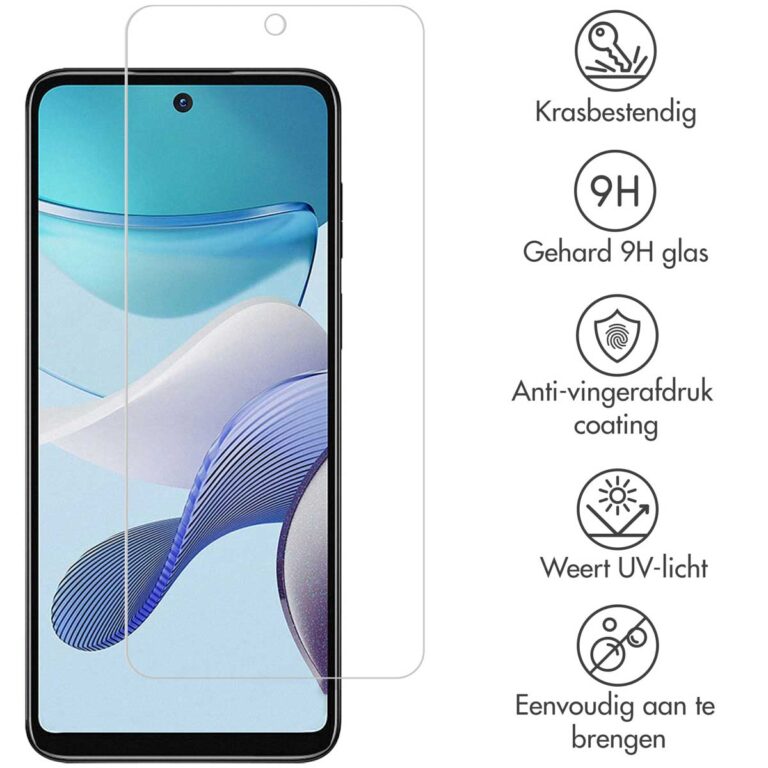 Selencia Gehard Glas Screenprotector Motorola Moto G13 / G23 - Afbeelding 9