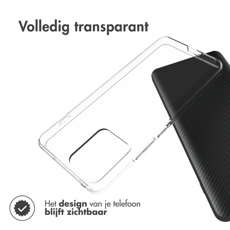 Accezz Clear Backcover Motorola ThinkPhone - Transparant - Afbeelding 5