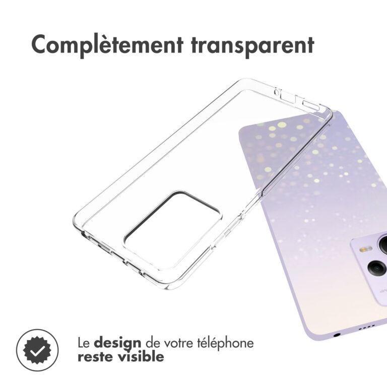 Accezz Clear Backcover Xiaomi Poco X5 Pro 5G - Transparant - Afbeelding 8
