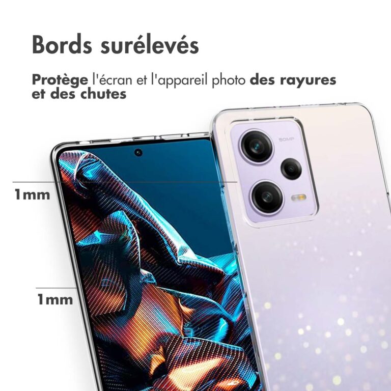 Accezz Clear Backcover Xiaomi Poco X5 Pro 5G - Transparant - Afbeelding 6