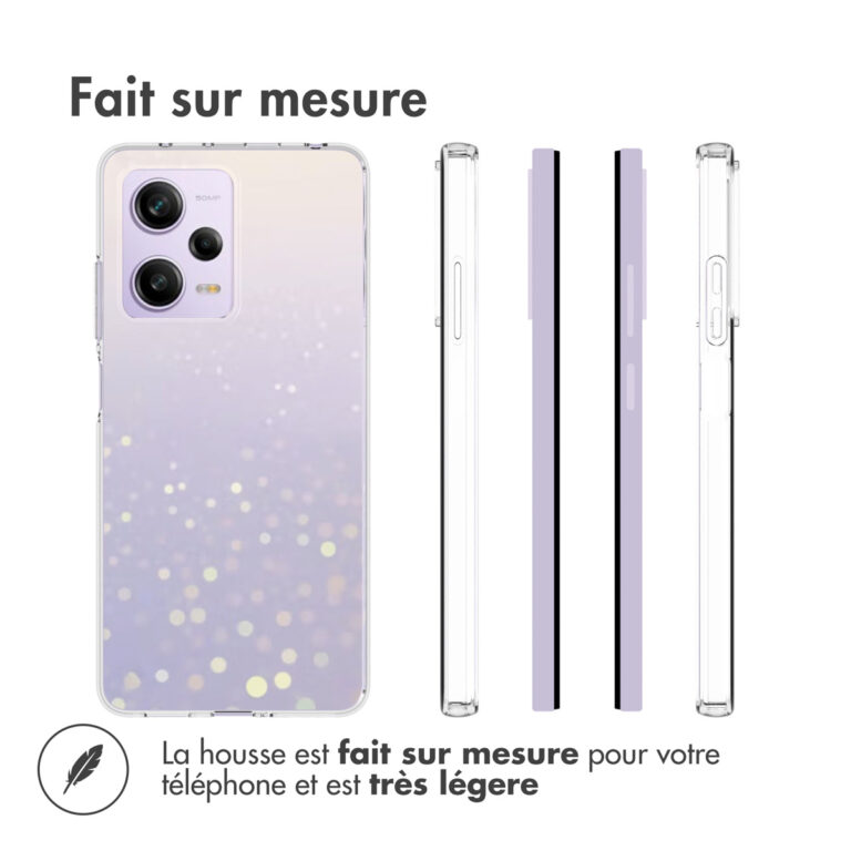 Accezz Clear Backcover Xiaomi Poco X5 Pro 5G - Transparant - Afbeelding 7