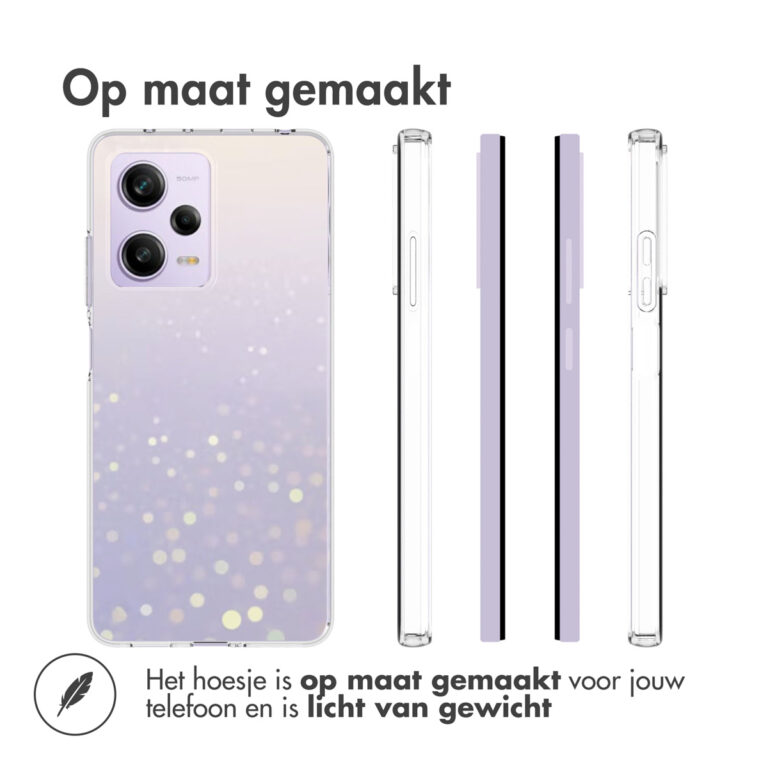 Accezz Clear Backcover Xiaomi Poco X5 Pro 5G - Transparant - Afbeelding 2