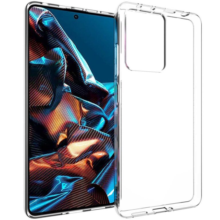 Accezz Clear Backcover Xiaomi Poco X5 Pro 5G - Transparant - Afbeelding 5