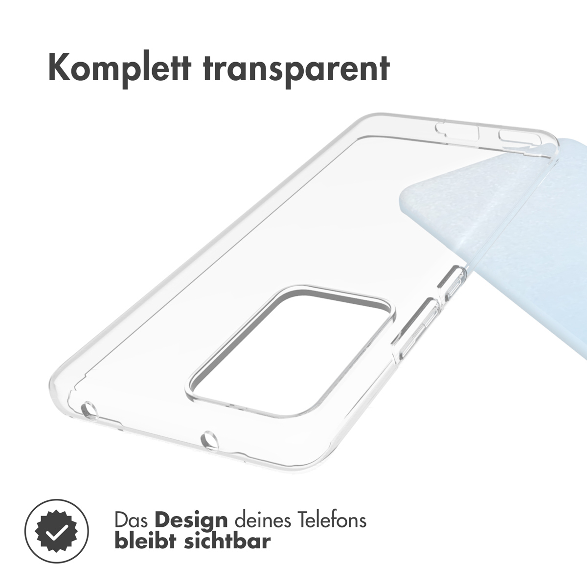 Accezz Clear Backcover Xiaomi 13 Lite - Transparant - Afbeelding 4
