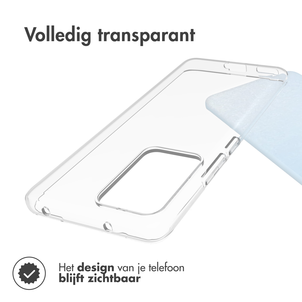Accezz Clear Backcover Xiaomi 13 Lite - Transparant - Afbeelding 6
