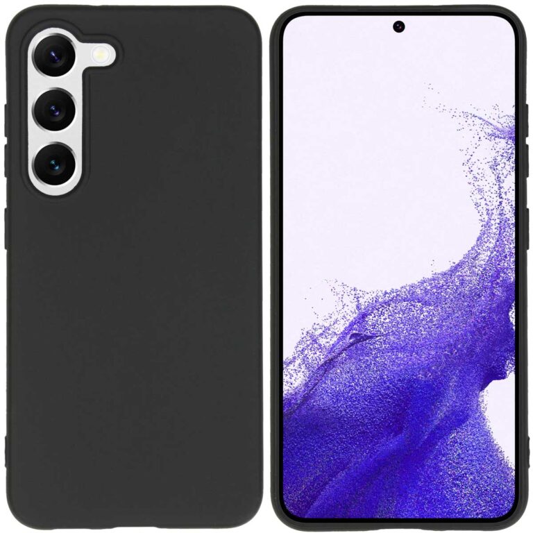 Accezz Color Backcover voor de Samsung Galaxy S23 - Zwart - Afbeelding 10