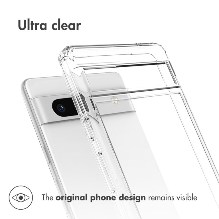 Accezz Xtreme Impact Backcover Google Pixel 7a - Transparant - Afbeelding 4