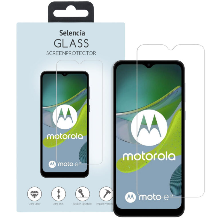 Selencia Gehard Glas Screenprotector Motorola Moto E13 - Afbeelding 8