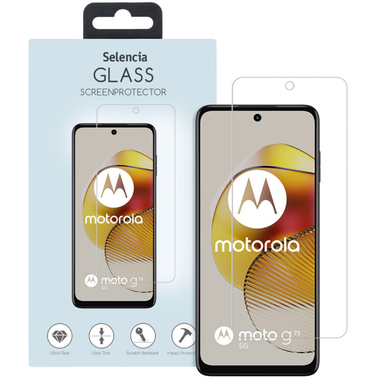 Selencia Gehard Glas Screenprotector Motorola Moto G73 - Afbeelding 10