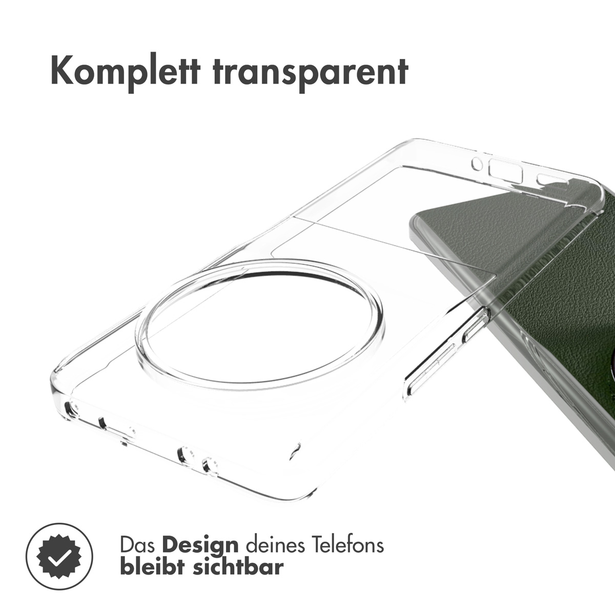 Accezz Clear Backcover Xiaomi 13 Ultra - Transparant - Afbeelding 5
