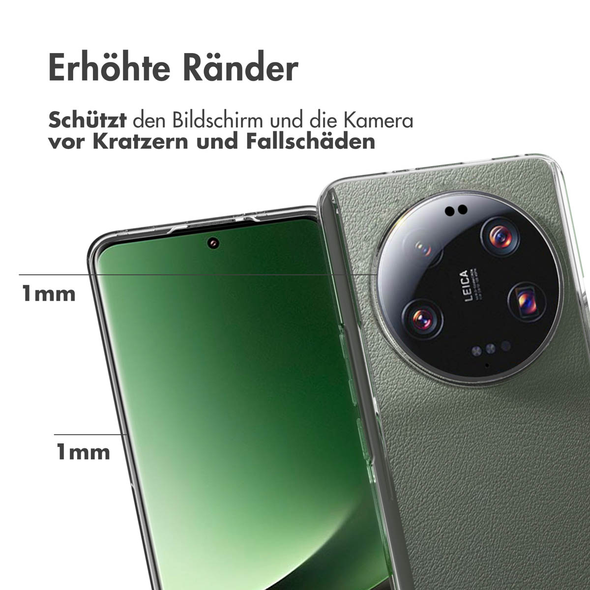 Accezz Clear Backcover Xiaomi 13 Ultra - Transparant - Afbeelding 7