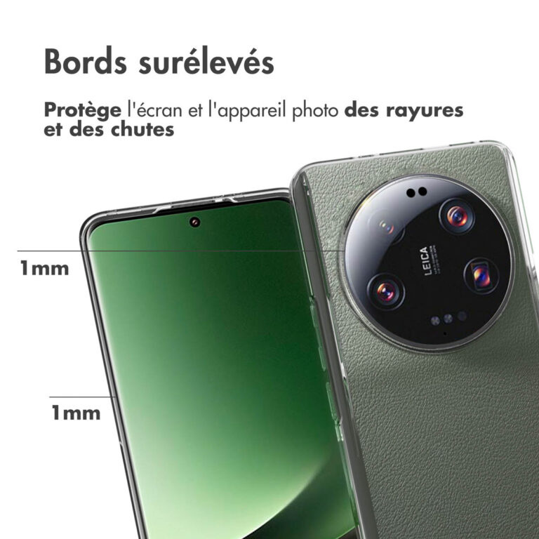 Accezz Clear Backcover Xiaomi 13 Ultra - Transparant - Afbeelding 8