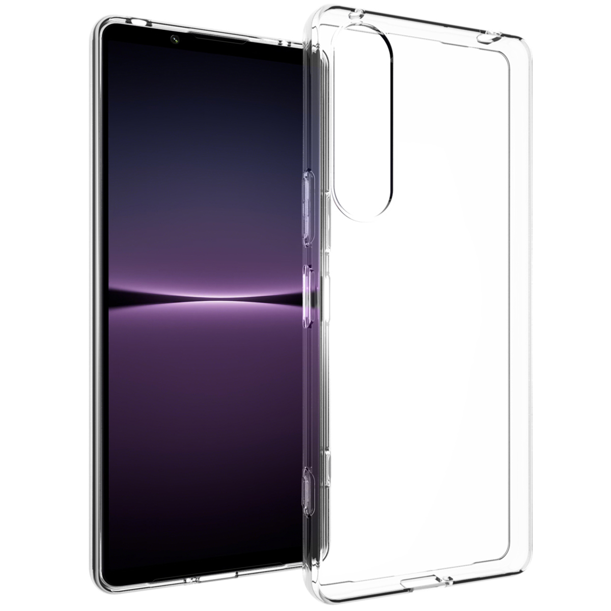 Accezz Clear Backcover Sony Xperia 1 V - Transparant