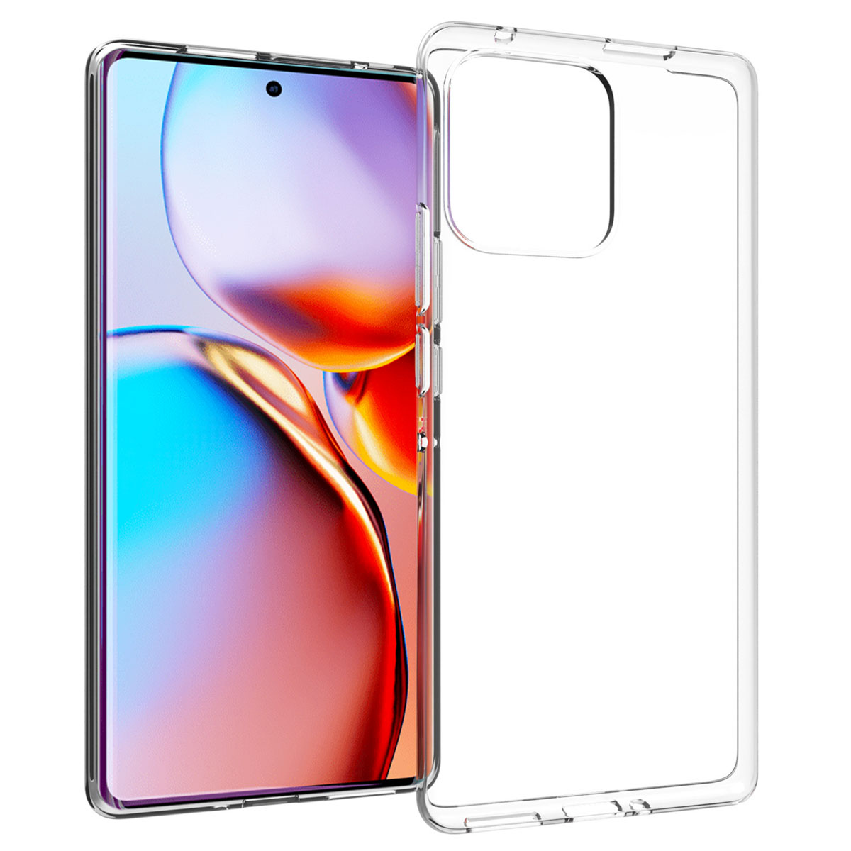 Accezz Clear Backcover Motorola Edge 40 Pro – Transparant