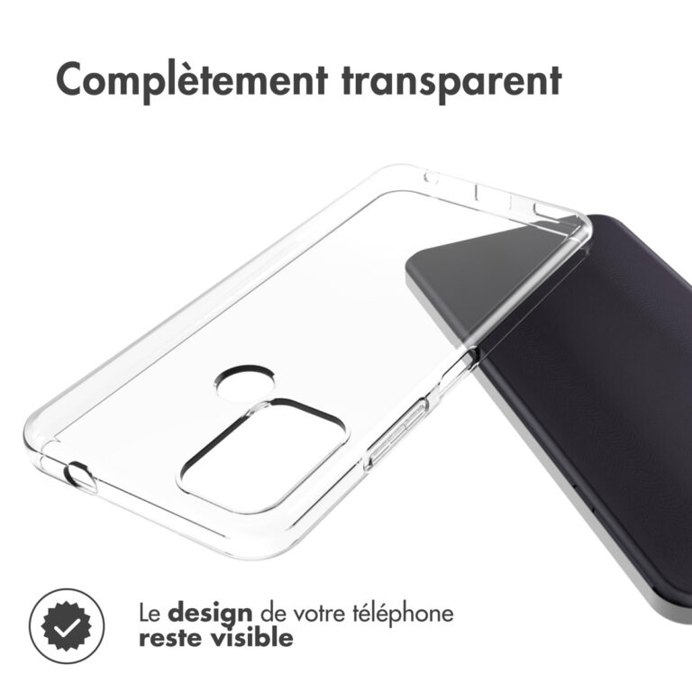 Accezz Clear Backcover Nokia C32 - Transparant - Afbeelding 8
