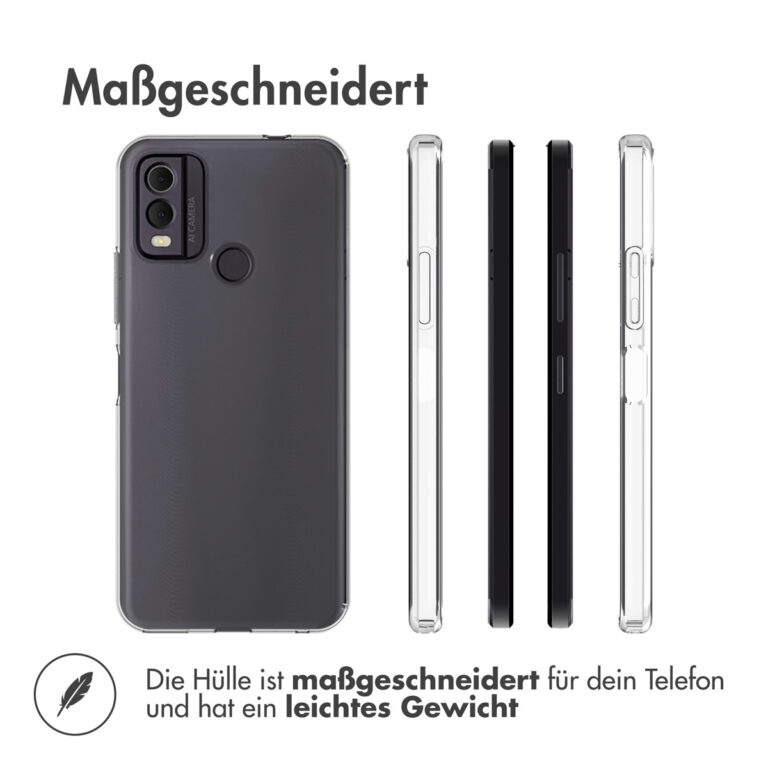 Accezz Clear Backcover Nokia C32 - Transparant - Afbeelding 10