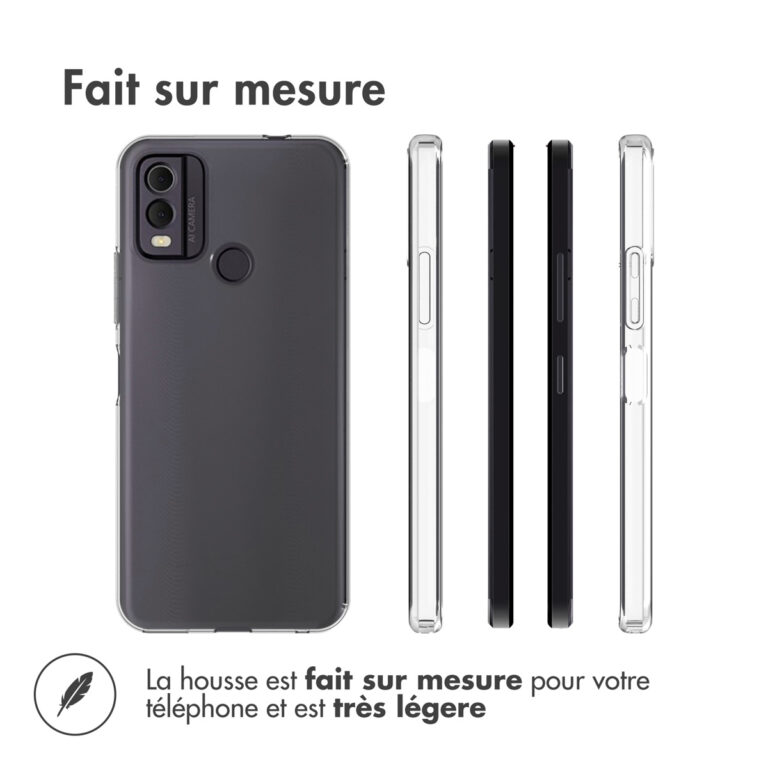 Accezz Clear Backcover Nokia C32 - Transparant - Afbeelding 7