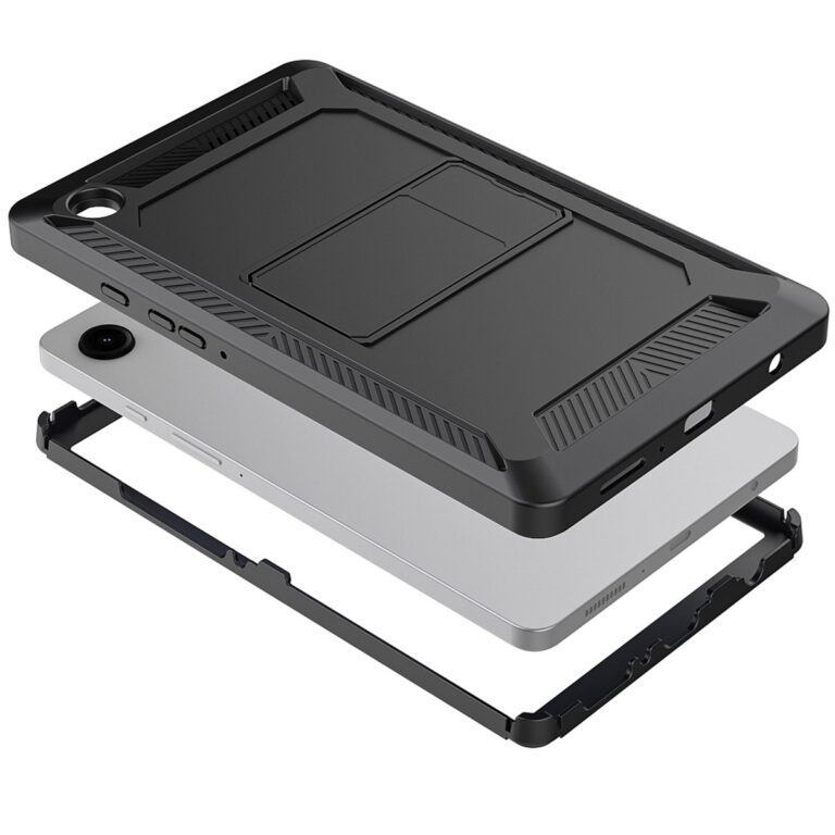 Accezz Rugged Back Case Samsung Galaxy Tab A9 8.7 inch - Zwart - Afbeelding 4