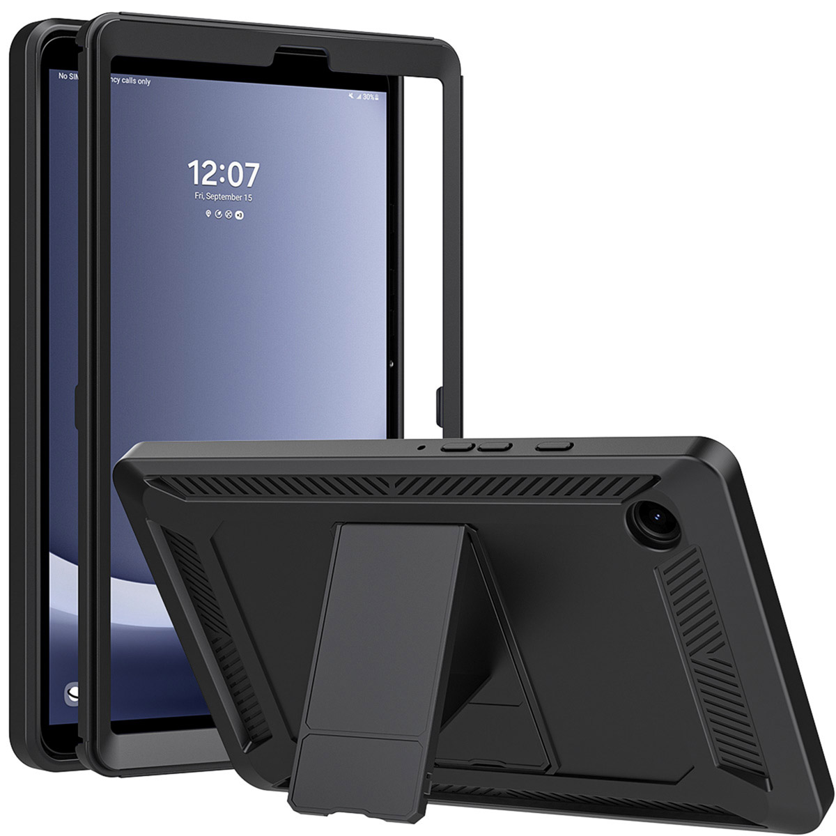 Accezz Rugged Back Case Samsung Galaxy Tab A11 / A9 8.7 inch - Zwart
