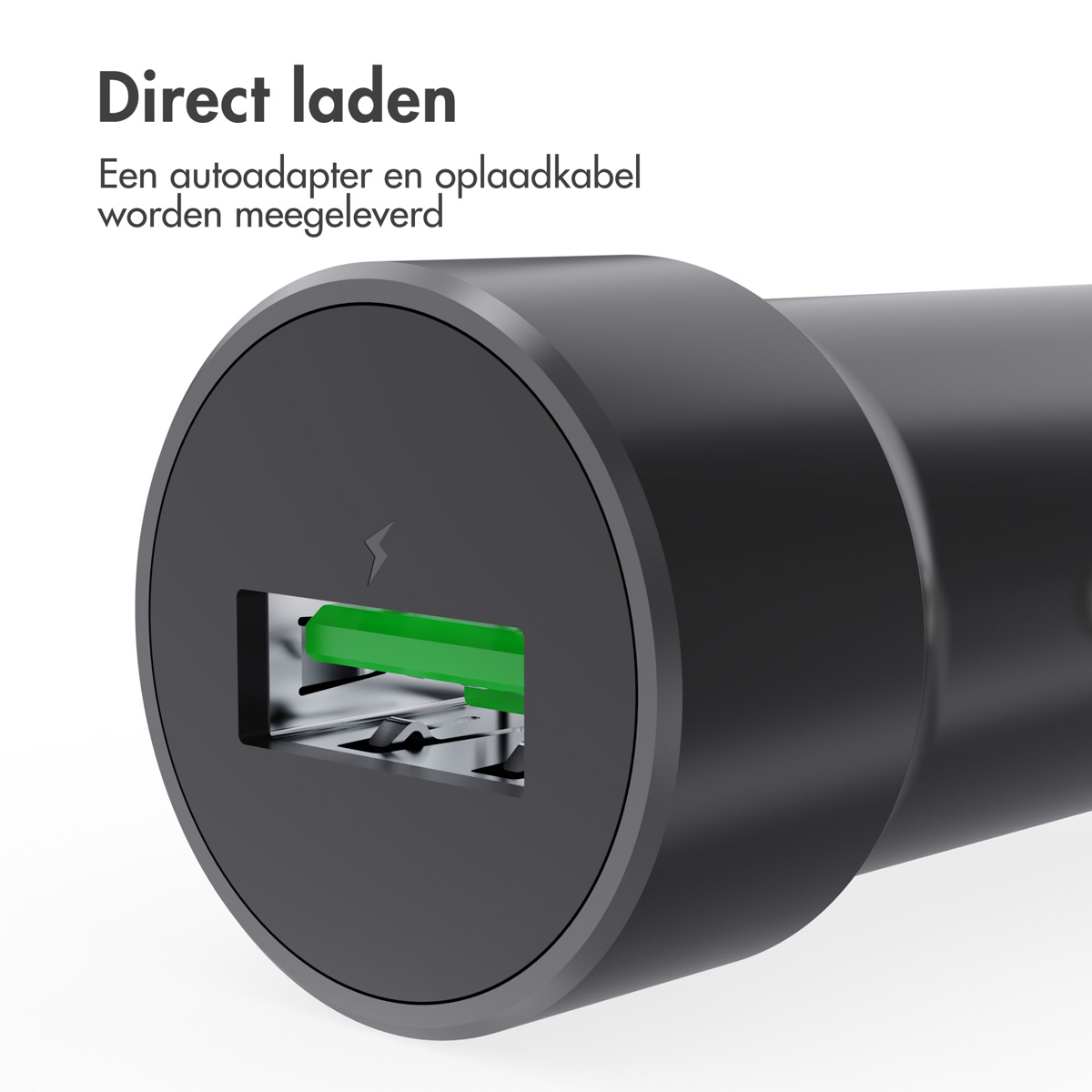 Accezz Telefoonhouder auto met MagSafe - Draadloze oplader - Dashboard en voorruit - Zwart - Afbeelding 8