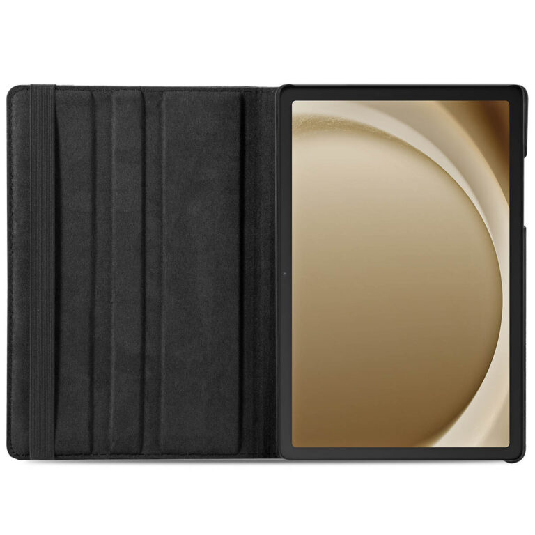 Accezz 360° draaibare Bookcase Samsung Galaxy Tab A9 Plus - Zwart - Afbeelding 3