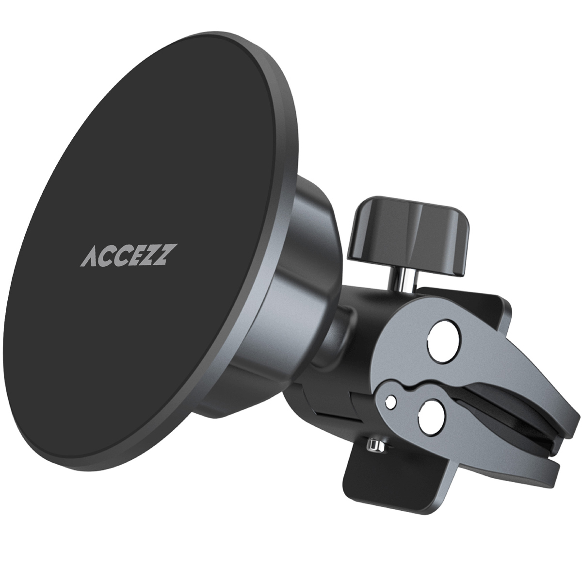 Accezz Telefoonhouder auto – MagSafe – Inclusief Magnetische Cirkel – Ventilatierooster – Zwart