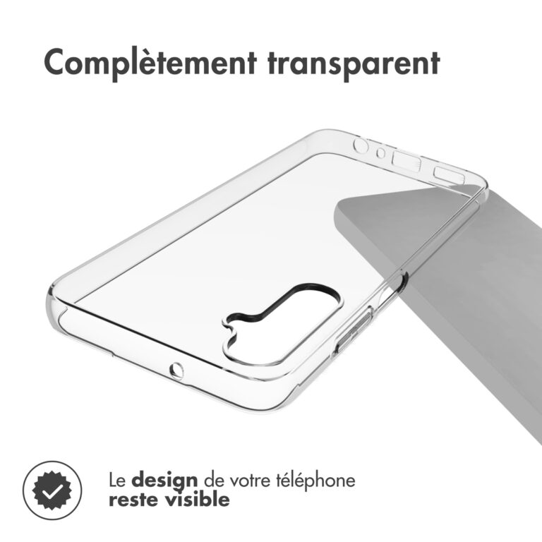 Accezz Clear Backcover Samsung Galaxy A05s - Transparant - Afbeelding 9