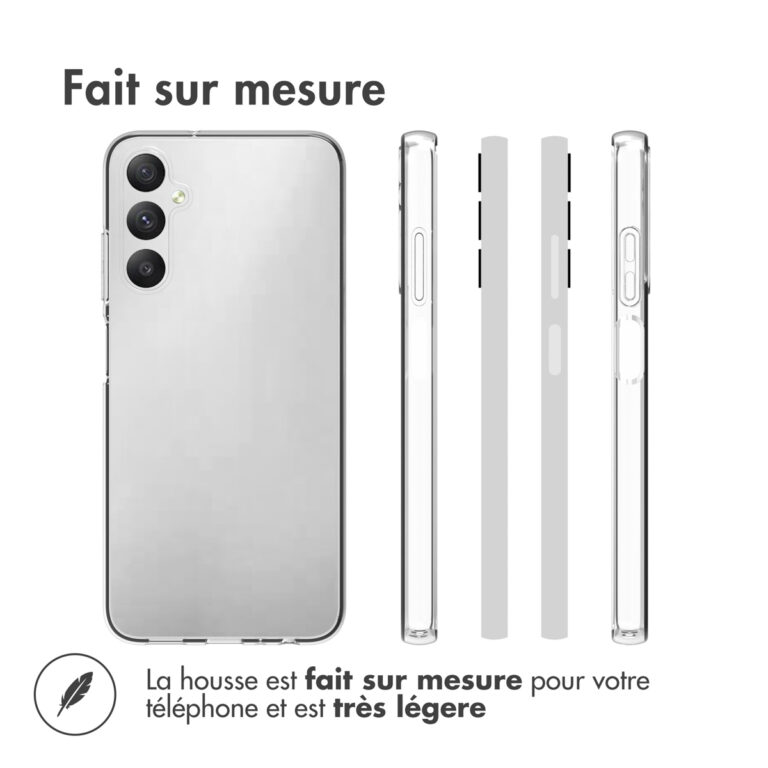 Accezz Clear Backcover Samsung Galaxy A05s - Transparant - Afbeelding 7