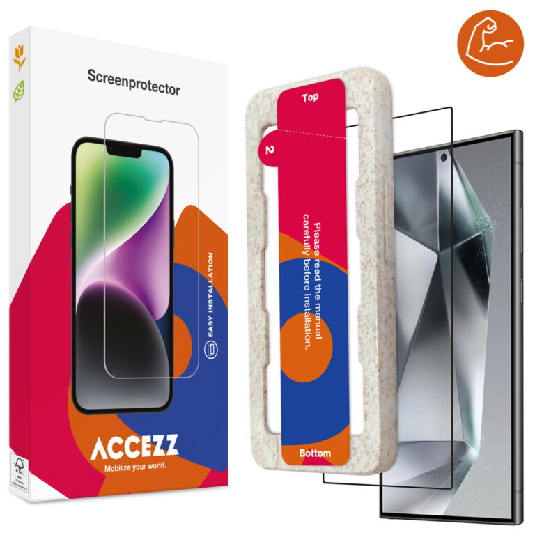 Accezz Triple Strong Full Cover Glas Screenprotector met applicator Samsung Galaxy S24 Ultra - Transparant - Afbeelding 10