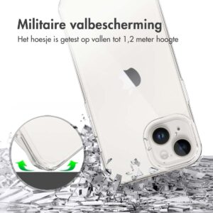 Accezz Xtreme Impact Backcover Apple iPhone 15 - Transparant