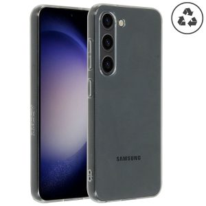 Accezz 100% Recycled Clear Backcover Samsung Galaxy S23 - Transparant