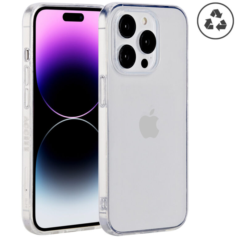 Accezz 100% Recycled Clear Backcover Apple iPhone 14 Pro - Afbeelding 7