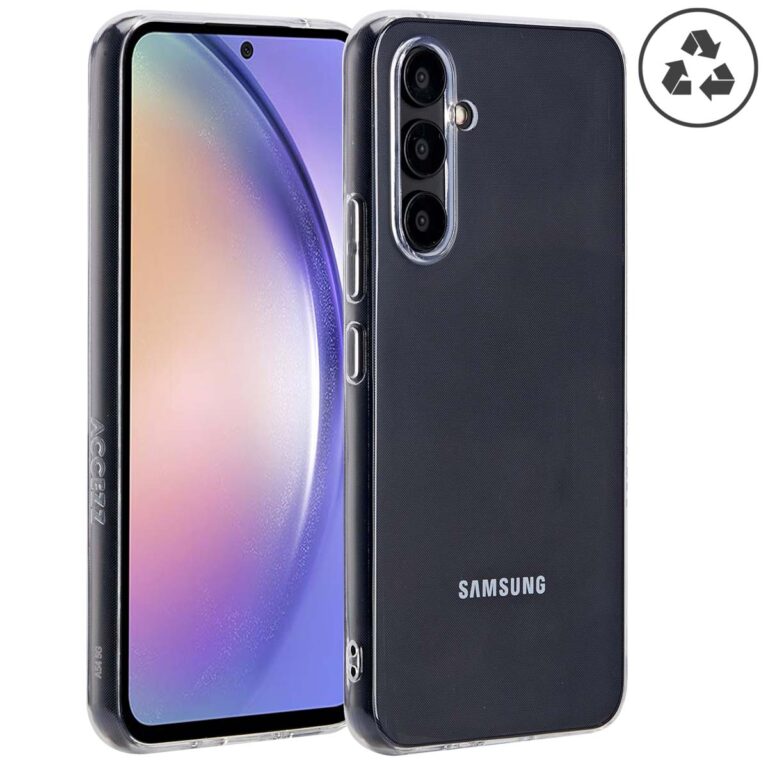 Accezz 100% Recycled Clear Backcover Samsung Galaxy A54 (5G) - Afbeelding 7