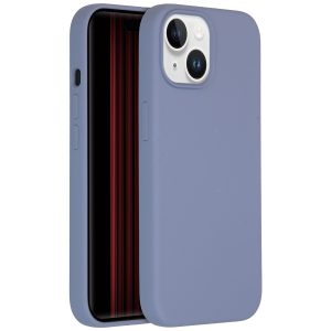 Accezz Liquid Silicone Backcover Apple iPhone 15 - Lavender Gray