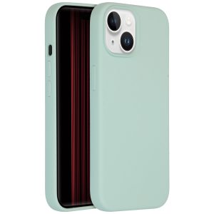 Accezz Liquid Silicone Backcover Apple iPhone 15 - Sky Blue