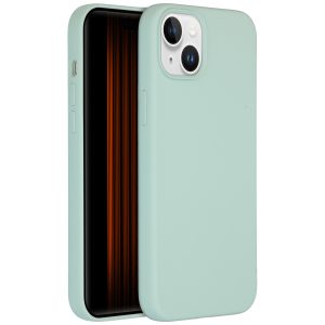 Accezz Liquid Silicone Backcover met MagSafe Apple iPhone 15 Plus - Sky Blue