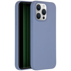 Accezz Liquid Silicone Backcover met MagSafe Apple iPhone 15 Pro Max - Lavender Grey