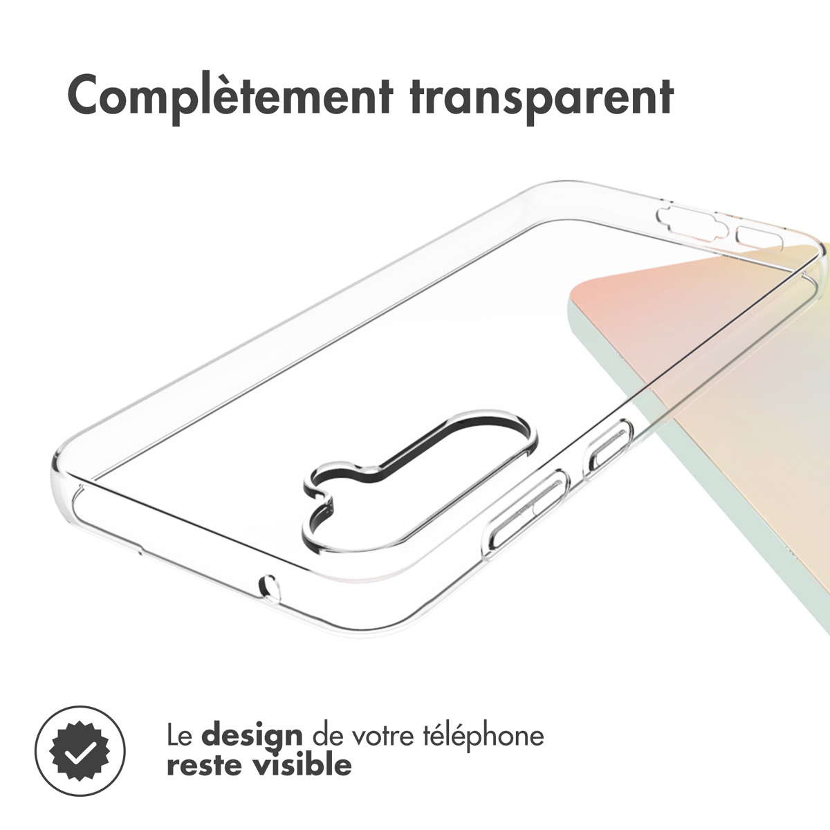 Accezz Clear Backcover Samsung Galaxy S23 FE - Transparant - Afbeelding 5