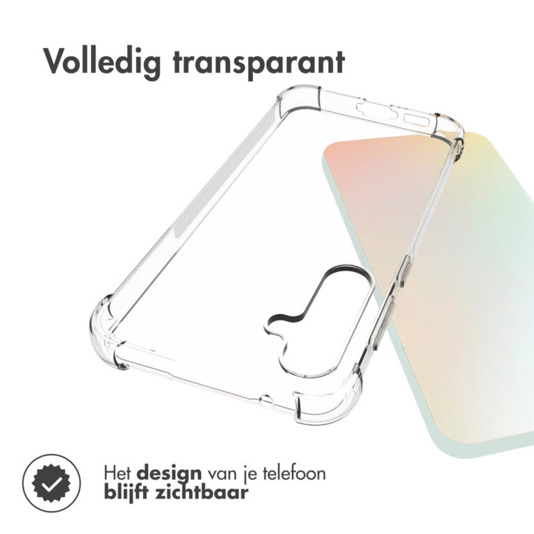 Accezz Clear Backcover Samsung Galaxy S23 FE - Transparant - Afbeelding 5