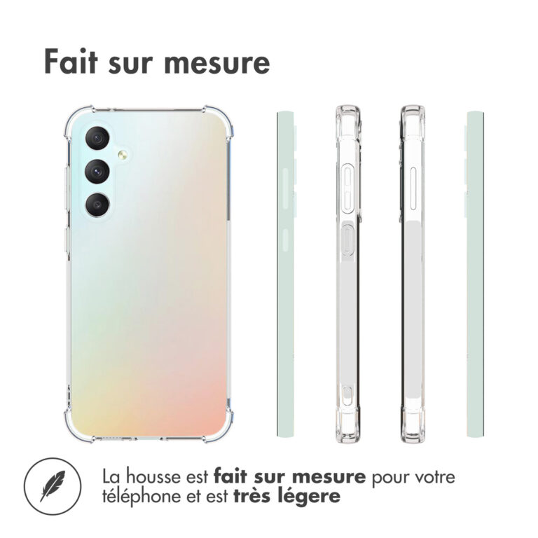 Accezz Clear Backcover Samsung Galaxy S23 FE - Transparant - Afbeelding 8