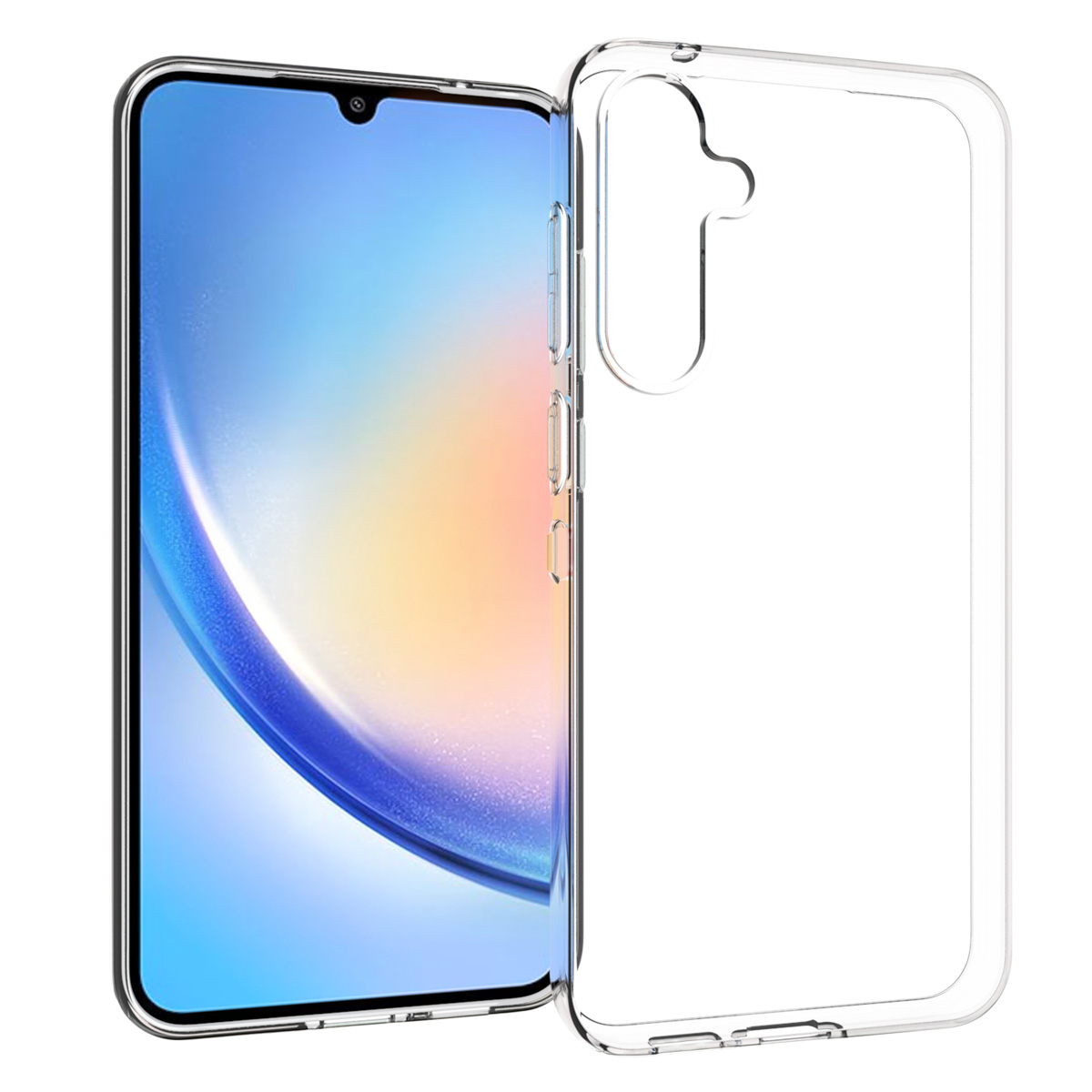 Accezz Clear Backcover Samsung Galaxy S23 FE - Transparant - Afbeelding 2