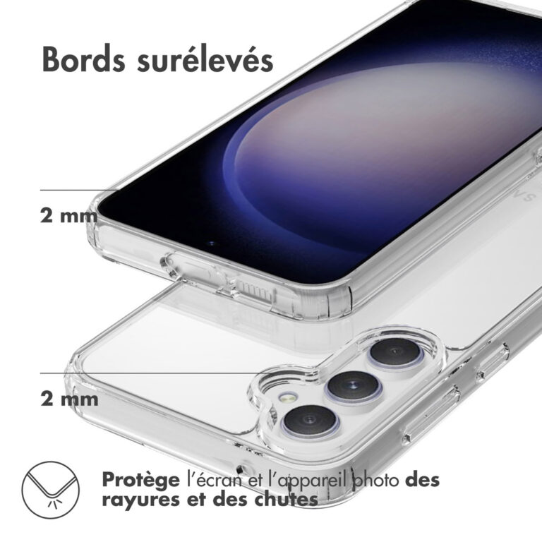 Accezz Xtreme Impact Backcover Samsung Galaxy S23 FE - Transparant - Afbeelding 10