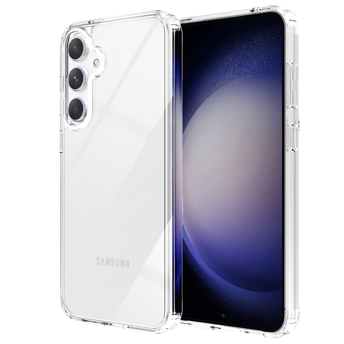 Accezz Xtreme Impact Backcover Samsung Galaxy S23 FE - Transparant - Afbeelding 2