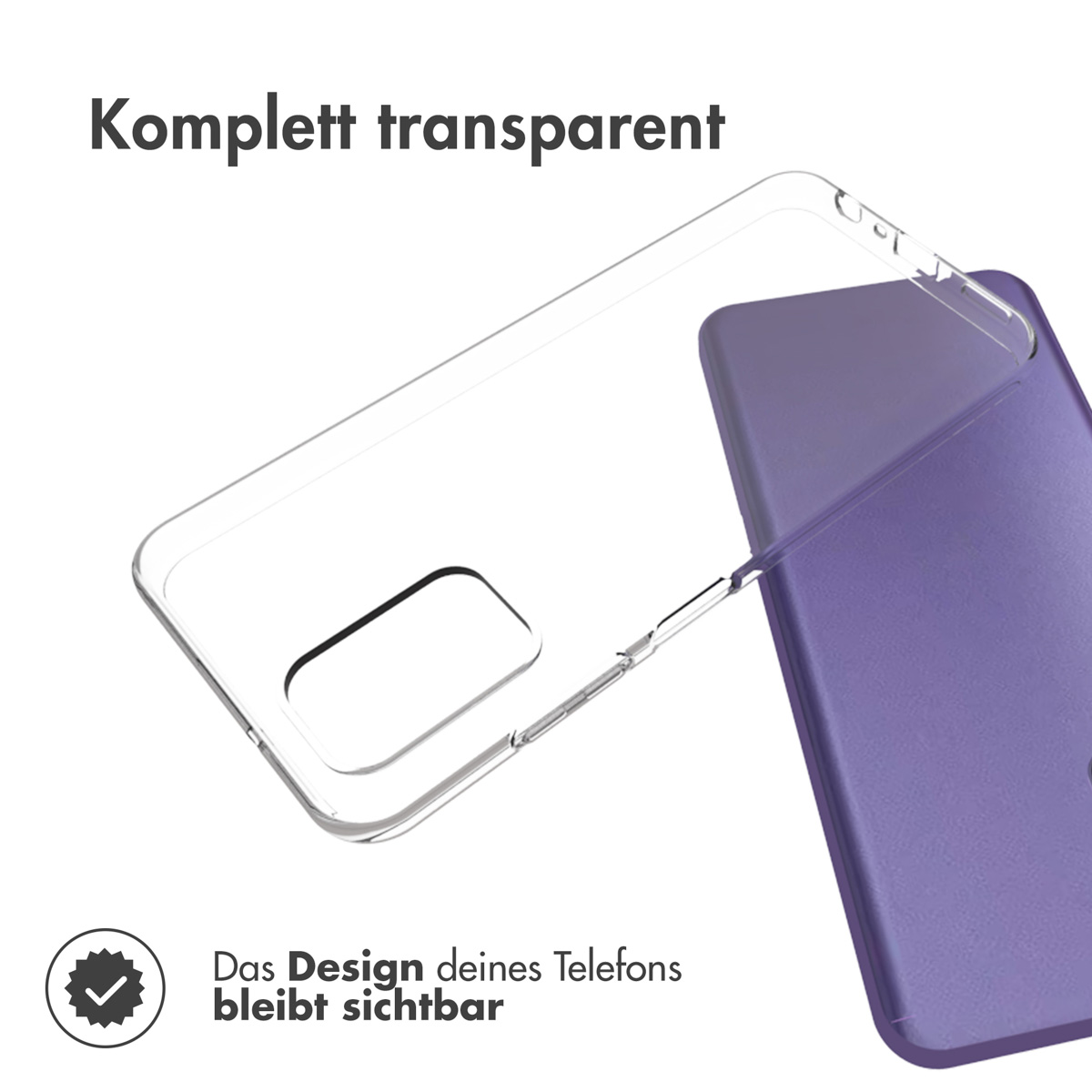 Accezz Clear Backcover Nokia G42 - Transparant - Afbeelding 4