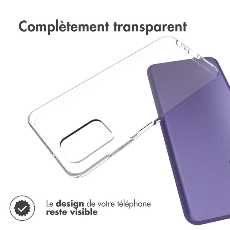 Accezz Clear Backcover Nokia G42 - Transparant - Afbeelding 8