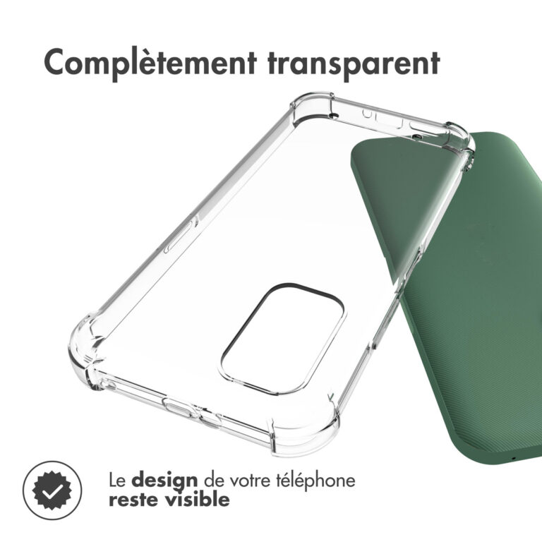 Accezz Clear Backcover Nokia XR21 - Transparant - Afbeelding 8