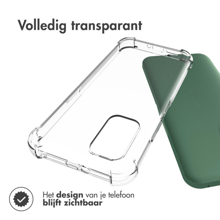 Accezz Clear Backcover Nokia XR21 - Transparant - Afbeelding 4
